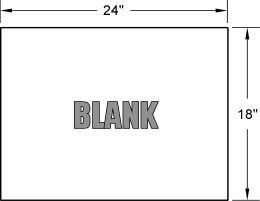 4MM BLANK PVC Sign