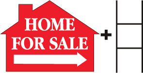 Home for Sale signs | Realtor House shaped signs