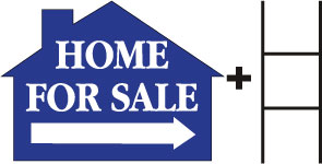 Home for Sale signs | Realtor House shaped sign