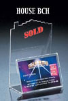 Business Card Holders | Laser SOLD Roof cut