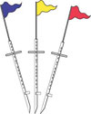 Realtor Sign stakes|Outdoor Pennant pole stakes