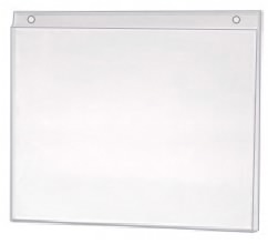 Wall Mount Plastic Tabloid Ad Frame